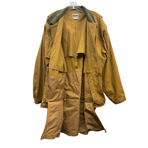 Vintage Master Sportsman Men's Canvas Hunting Field Jacket Corduroy Collar L - Picture 3 of 10